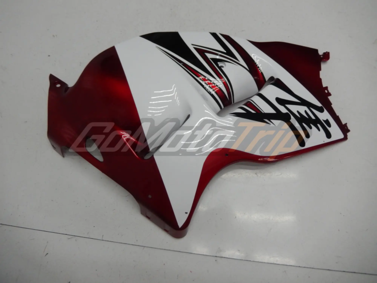 1999 2007 Suzuki Hayabusa Red White Fairing 10