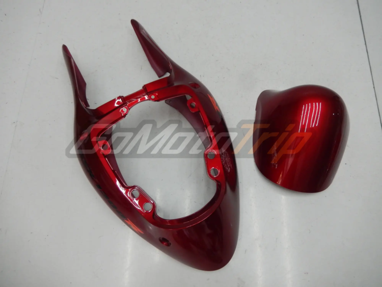 1999 2007 Suzuki Hayabusa Red White Fairing 13