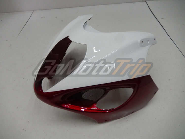 1999 2007 Suzuki Hayabusa Red White Fairing 5