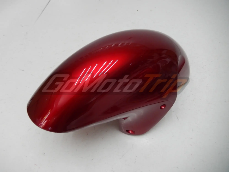 1999 2007 Suzuki Hayabusa Red White Fairing 7