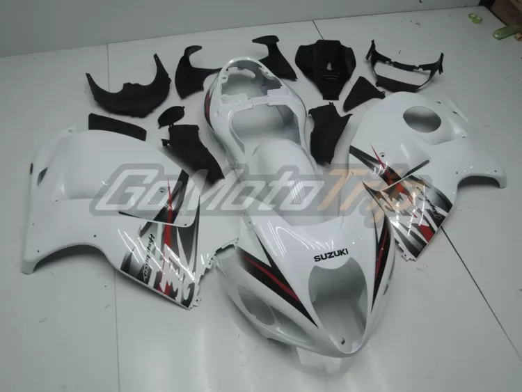 1999 2007 Suzuki Hayabusa White Fairing3 3