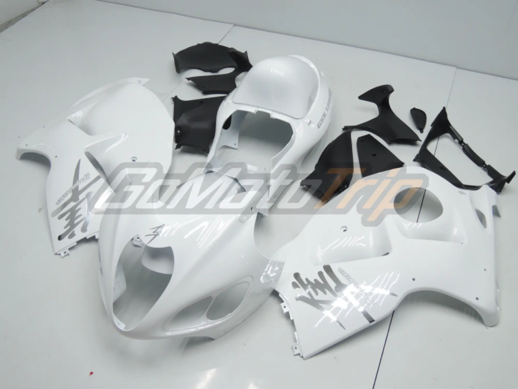 1999 2007 Suzuki Hayabusa White Fairing4 2