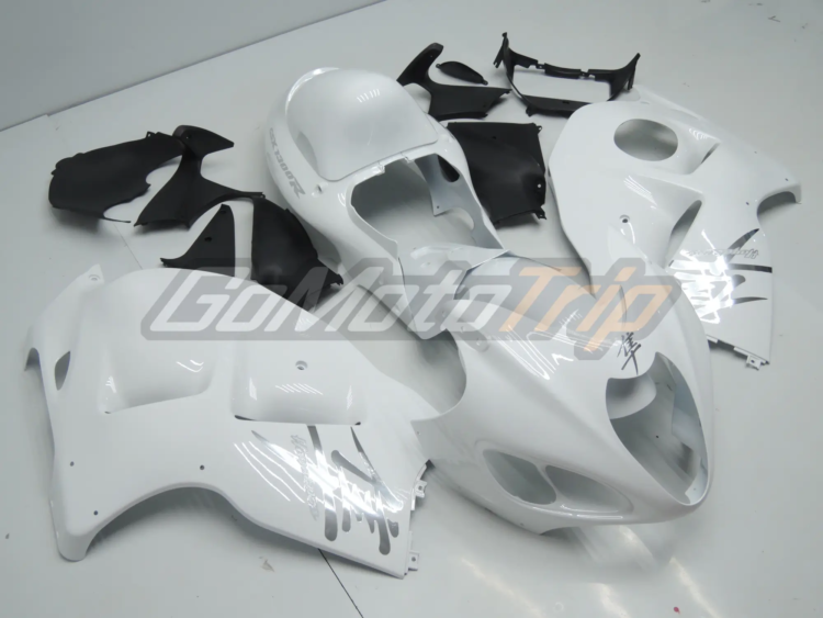 1999 2007 Suzuki Hayabusa White Fairing4 3