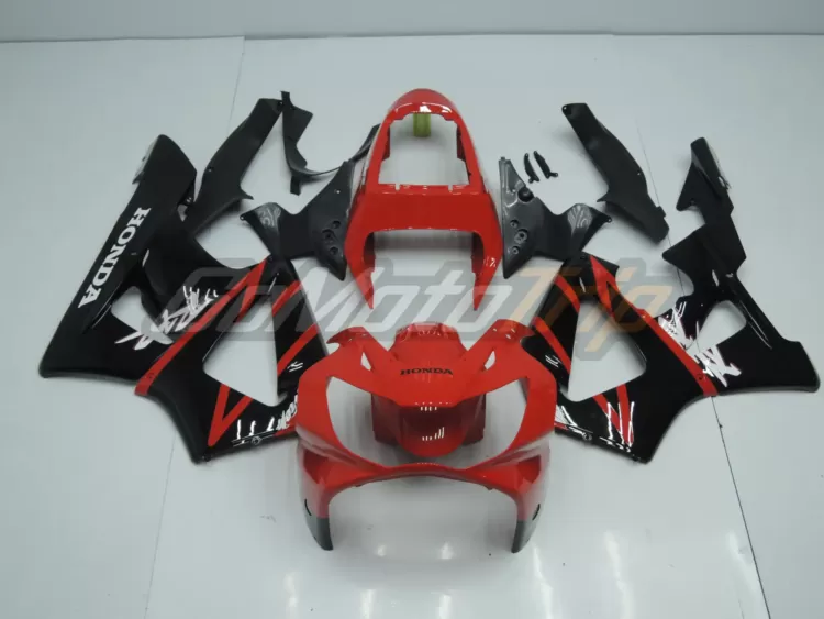 2000 2001 Honda Cbr929rr Black Red Fairing 1