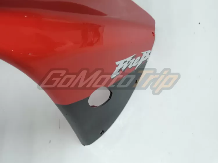 2000 2001 Honda Cbr929rr Black Red Fairing 5