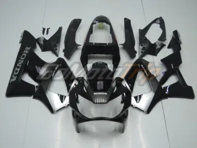 2000 2001 Honda Cbr929rr Black Silver Fairing 1