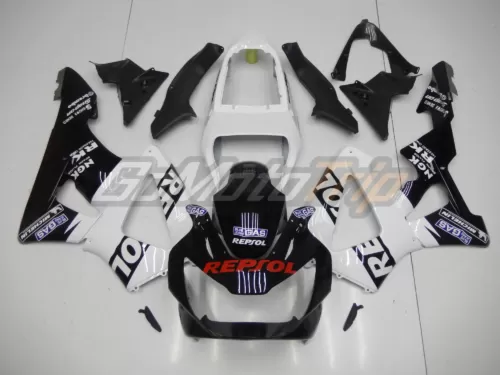 2000 2001 Honda Cbr929rr Black White Repsol Fairing 1