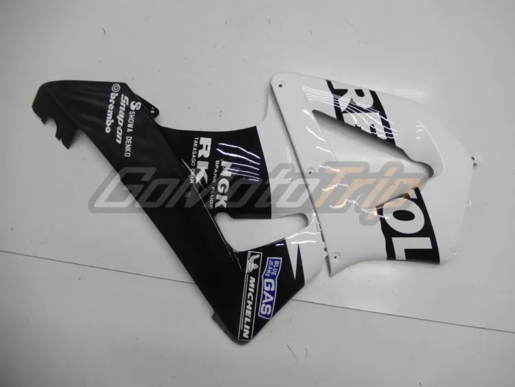 2000 2001 Honda Cbr929rr Black White Repsol Fairing 10