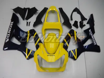 2000 2001 Honda Cbr929rr Blue Yellow Fairing 1