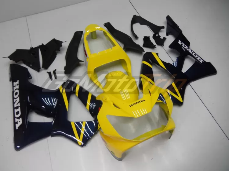 2000 2001 Honda Cbr929rr Blue Yellow Fairing 3