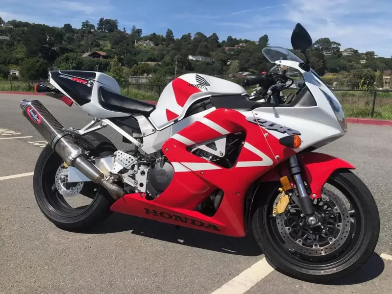 2000 2001 Honda Cbr929rr Red White Fairing 13