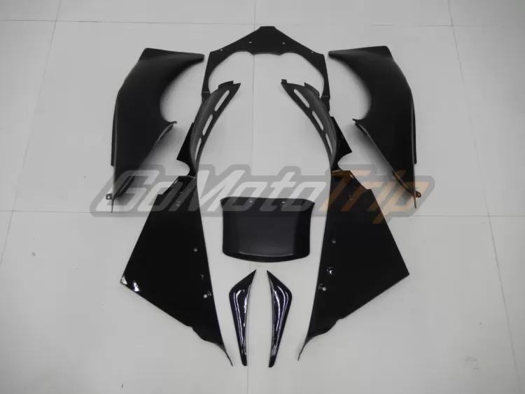 2000 2001 Kawasaki Ninja Zx 12r Black Fairing2 12