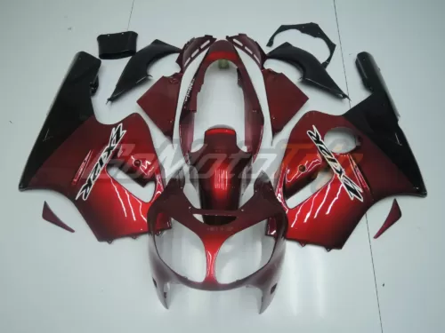 2000 2001 Kawasaki Ninja Zx 12r Red Fairing 1