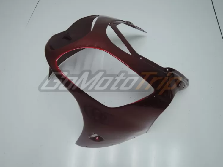 2000 2001 Kawasaki Ninja Zx 12r Red Fairing 4