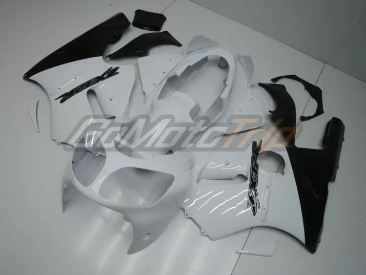 2000 2001 Kawasaki Ninja Zx 12r White Fairing 2