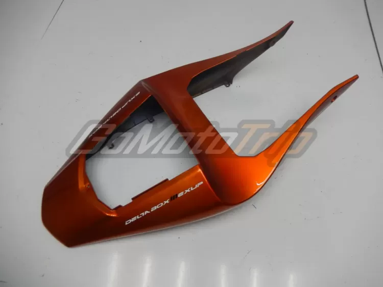 2000 2001 Yamaha Yzf R1 Black Orange Fairing 10