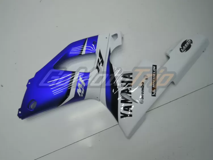 2000 2001 Yamaha Yzf R1 Blue White Fairing 6