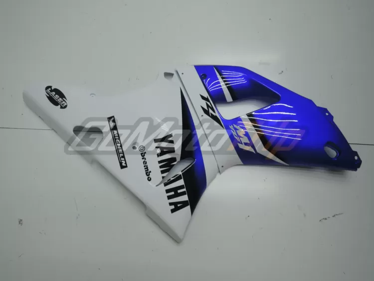 2000 2001 Yamaha Yzf R1 Blue White Fairing 7