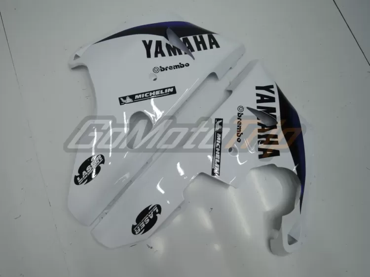 2000 2001 Yamaha Yzf R1 Blue White Fairing 9