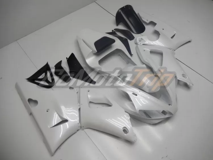 2000 2001 Yamaha Yzf R1 Pearl White Fairing 3