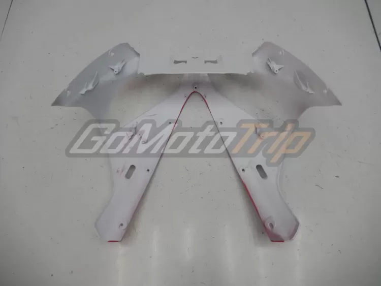 2000 2001 Yamaha Yzf R1 White Red Fairing 6