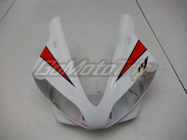 2000 2001 Yamaha Yzf R1 White Red Fairing2 5