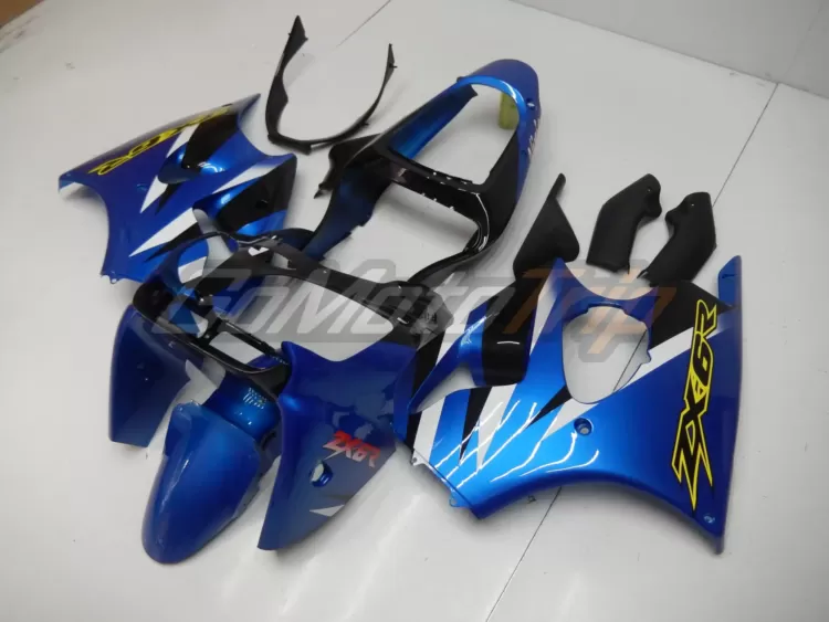 2000 2002 Kawasaki Ninja Zx 6r Blue Fairing 2