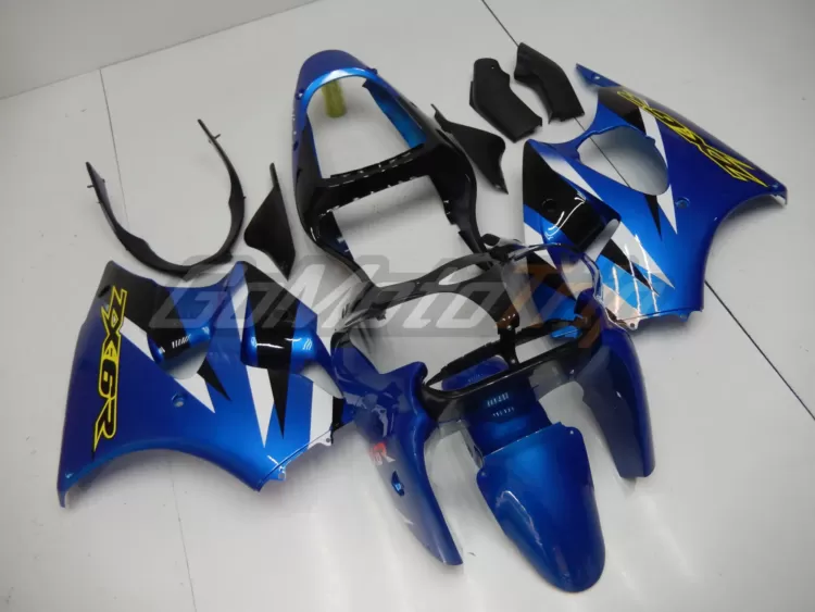 2000 2002 Kawasaki Ninja Zx 6r Blue Fairing 3