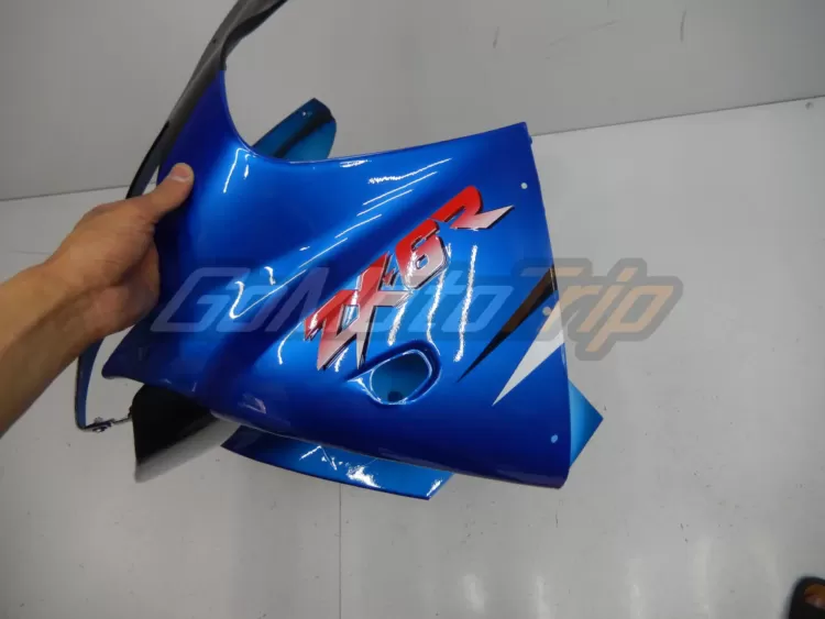 2000 2002 Kawasaki Ninja Zx 6r Blue Fairing 6