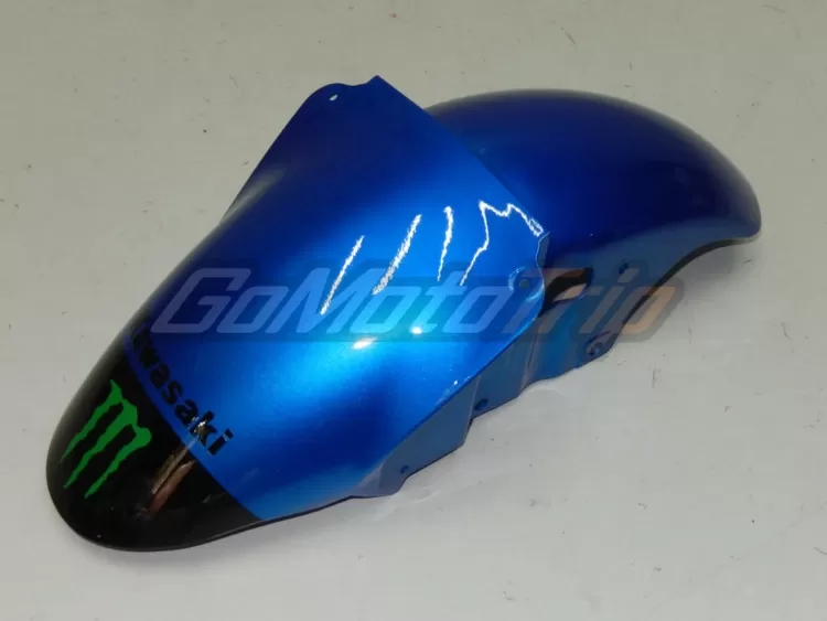 2000 2002 Kawasaki Ninja Zx 6r Blue Zx Rr 2009 Motogp Livery Fairing 6