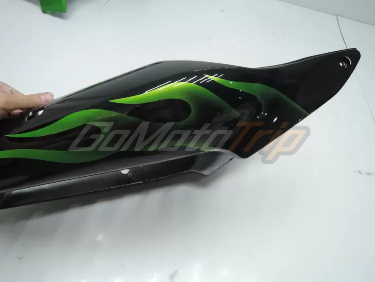 2000 2002 Kawasaki Ninja Zx 6r Green Flame Fairing 13