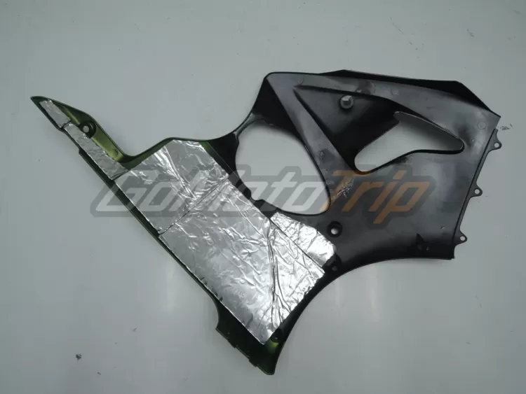 2000 2002 Kawasaki Ninja Zx 6r Green Flame Fairing 9