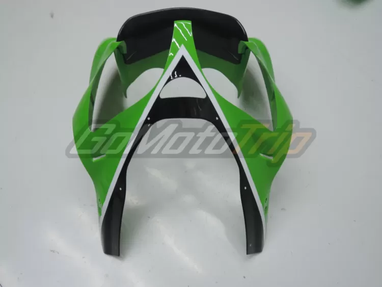 2000 2002 Kawasaki Ninja Zx 6r Green White Fairing 6