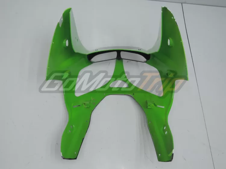 2000 2002 Kawasaki Ninja Zx 6r Green White Fairing 7