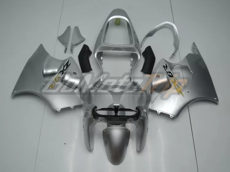 2000 2002 Kawasaki Ninja Zx 6r Silver Fairing 1