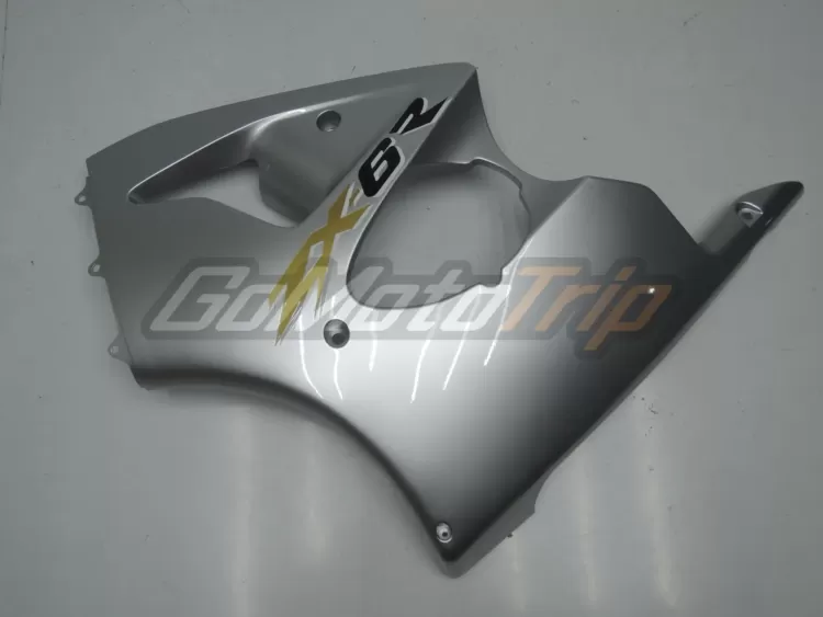 2000 2002 Kawasaki Ninja Zx 6r Silver Fairing 6