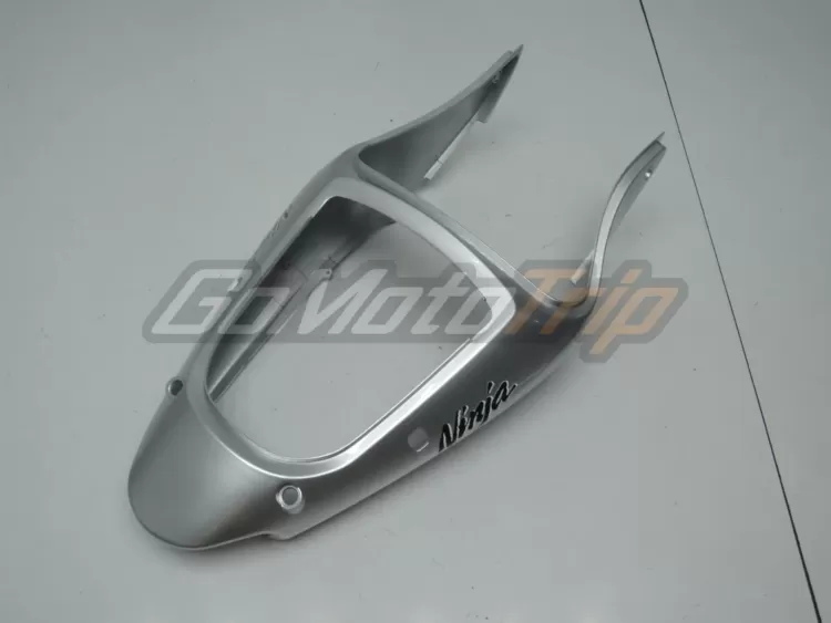 2000 2002 Kawasaki Ninja Zx 6r Silver Fairing 8