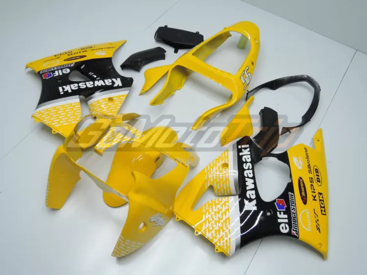 2000 2002 Kawasaki Ninja Zx 6r Yellow Zx Rr 2006 Motogp Livery Fairing2 2