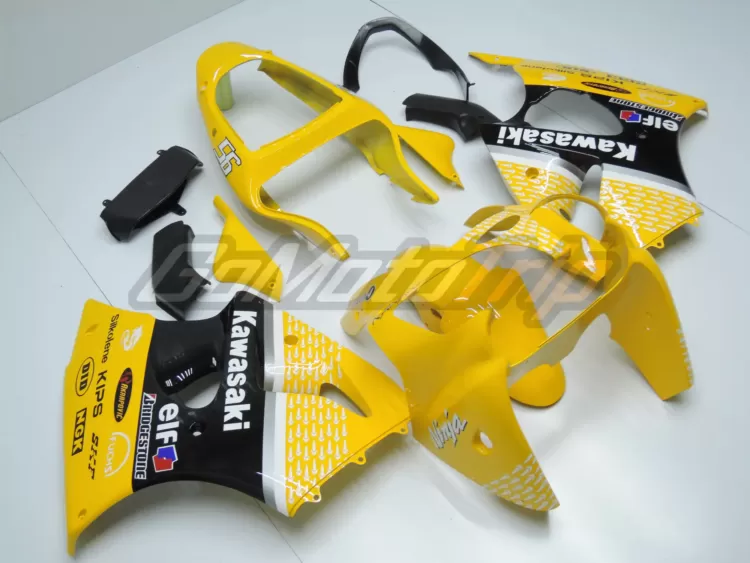 2000 2002 Kawasaki Ninja Zx 6r Yellow Zx Rr 2006 Motogp Livery Fairing2 3