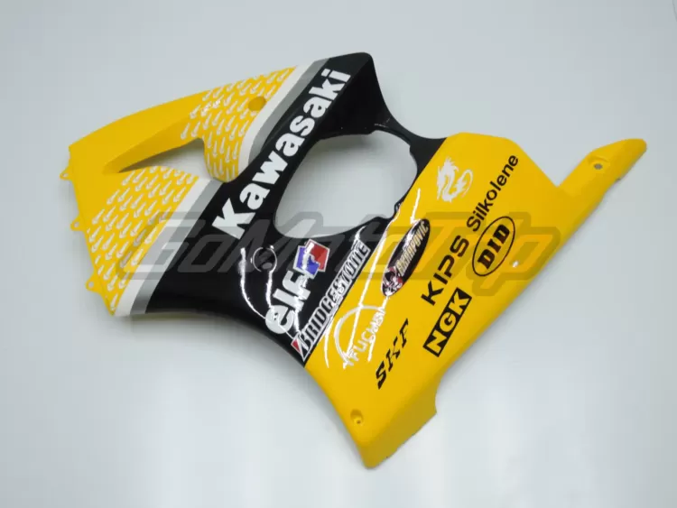 2000 2002 Kawasaki Ninja Zx 6r Yellow Zx Rr 2006 Motogp Livery Fairing2 7