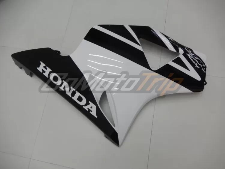 2002 2003 Honda Cbr954rr Black White Fairing 11