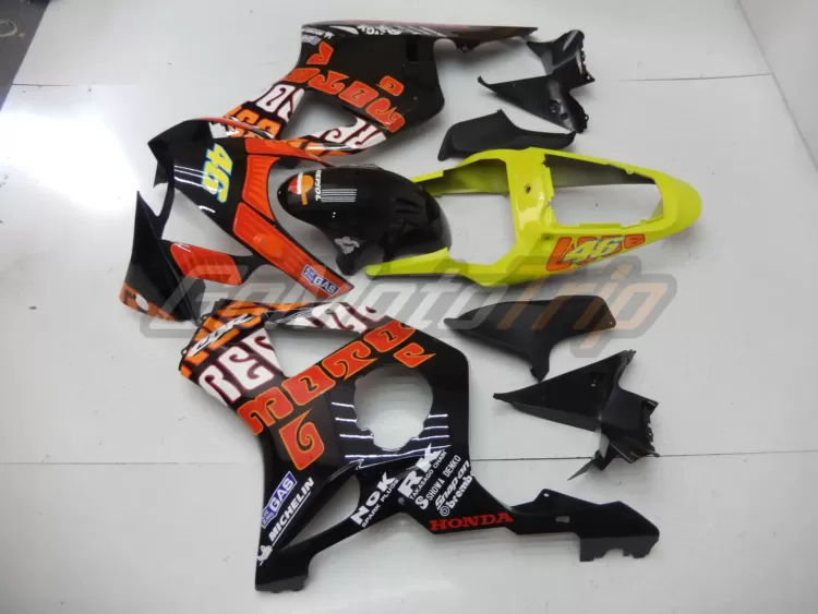 2002 2003 Honda Cbr954rr Rossi Fairing 4