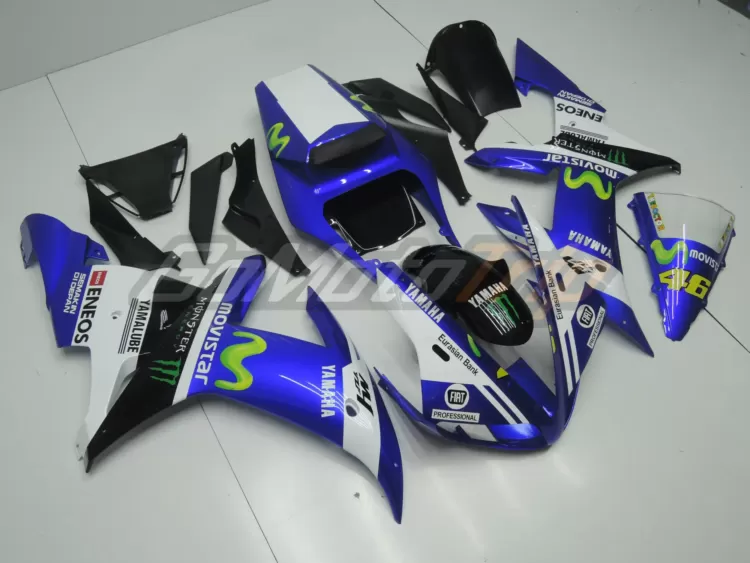 2002 2003 Yamaha R1 Yzr M1 2014 Motogp Livery Fairing 3