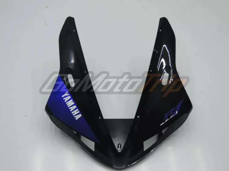 2002 2003 Yamaha Yzf R1 Black Blue Fairing 5