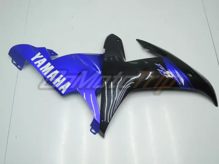 2002 2003 Yamaha Yzf R1 Black Blue Fairing 8