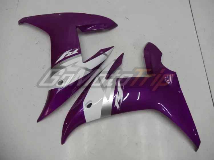 2002 2003 Yamaha Yzf R1 Purple Fairing 10