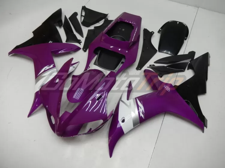 2002 2003 Yamaha Yzf R1 Purple Fairing 2