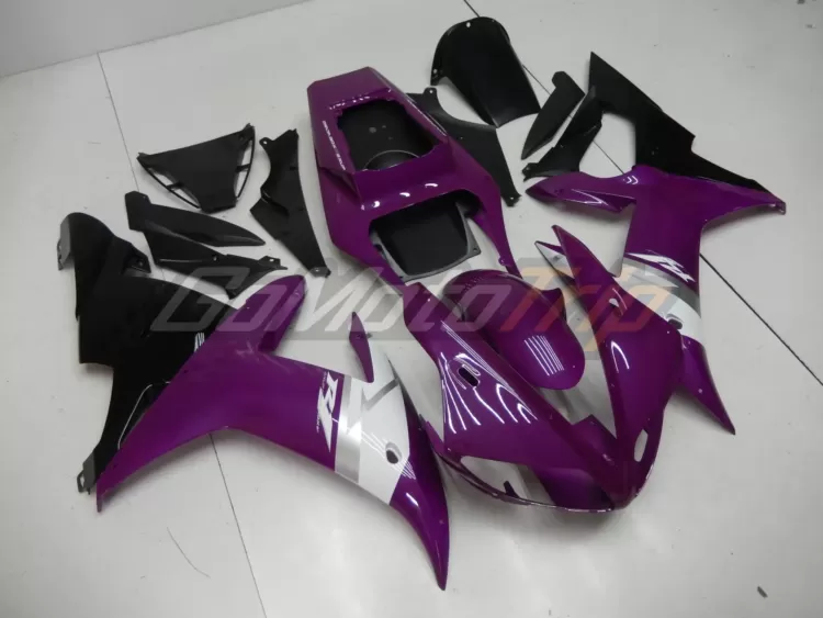 2002 2003 Yamaha Yzf R1 Purple Fairing 3