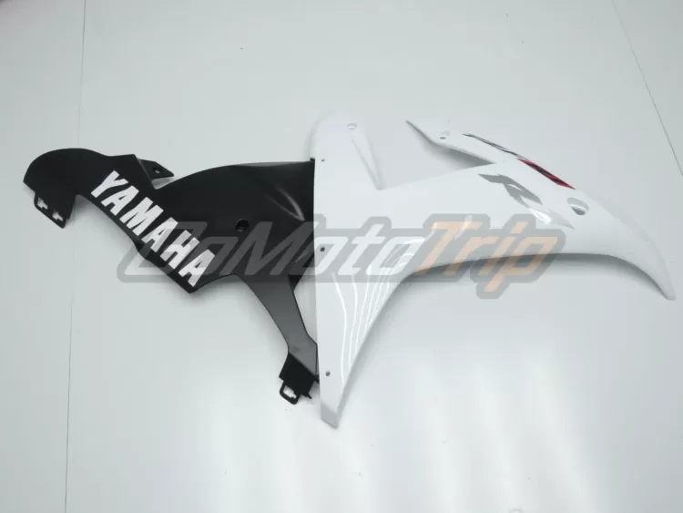 2002 2003 Yamaha Yzf R1 Red White Fairing 8