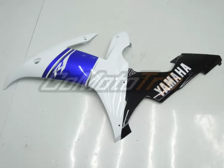 2002 2003 Yamaha Yzf R1 White Fairing 6